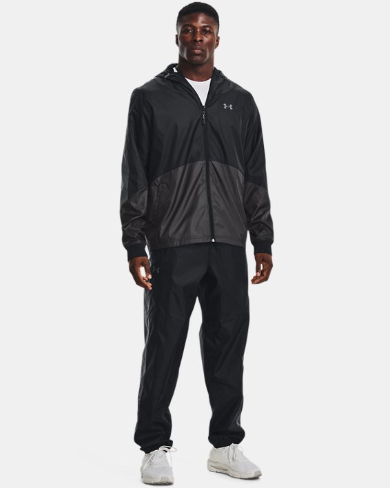 Men's UA Legacy Windbreaker Jacket, Black, pdpMainDesktop image number 2